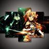 sword art online sao anime leinwandbilder kunstdrucke rahmen 7462