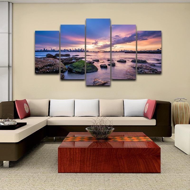 Sydney Harbour Australia Nature Leinwandbilder Kunstdrucke Rahmen
