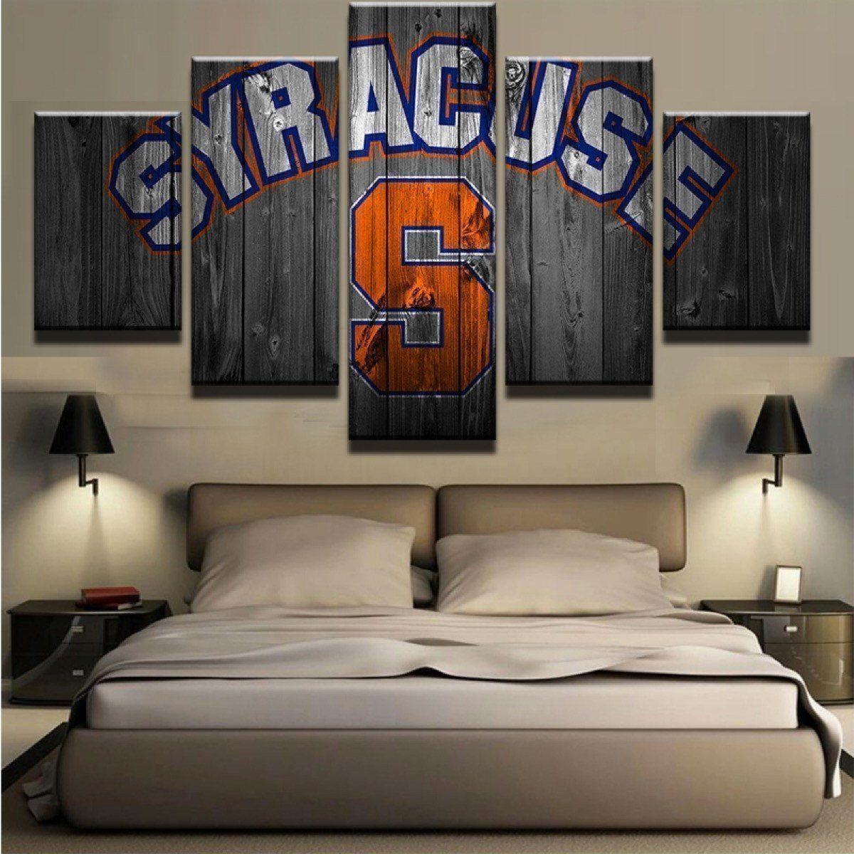 Syracuse Orange Logo Sport Leinwandbilder Kunstdrucke Rahmen