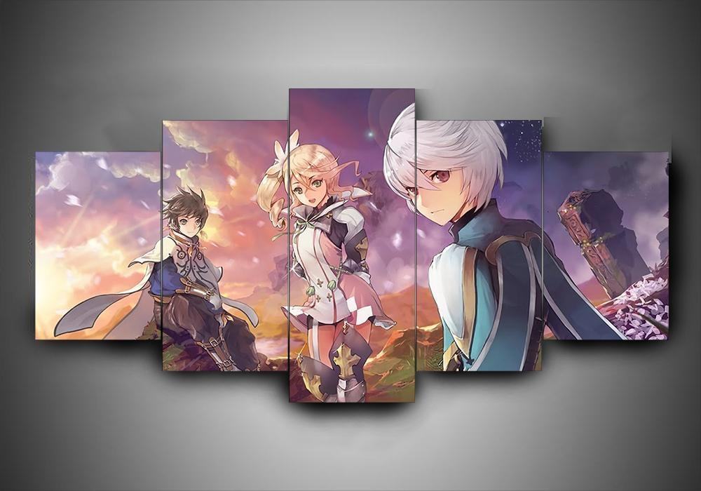 Tales Of Zestiria Anime Leinwandbilder Kunstdrucke Rahmen