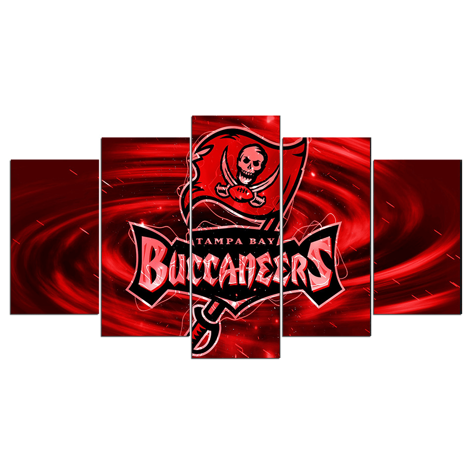 Tampa Bay Buccaneers Action - Kraftvolle Sport Leinwandbilder Kunstdrucke