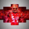 Tampa Bay Buccaneers Lavonte David - Eindrucksvolle Sport Leinwandbilder Kunstdrucke tampa bay buccaneers lavonte david eindrucksvolle sport leinwandbilder kunstdrucke 5038