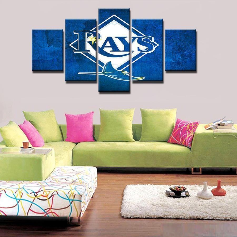 Tampa Bay Devil Rays - Klassische Sport Leinwandbilder Kunstdrucke