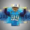 tennessee titans jurrell casey kraftvolle sport leinwandbilder kunstdrucke 6508
