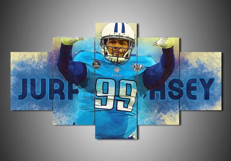 Tennessee Titans Jurrell Casey Sport Leinwandbilder Kunstdrucke  