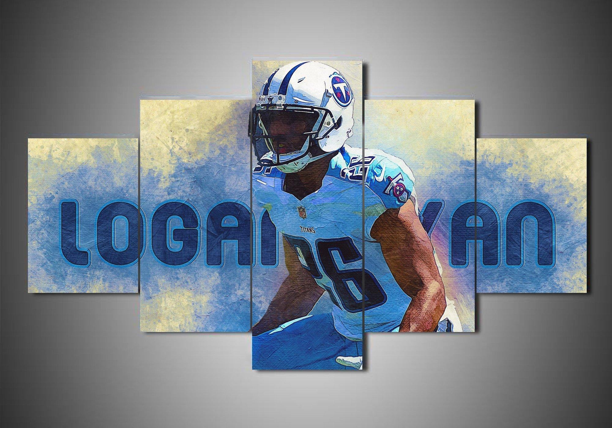 Tennessee Titans Logan Ryan - Markante Sport Leinwandbilder Kunstdrucke