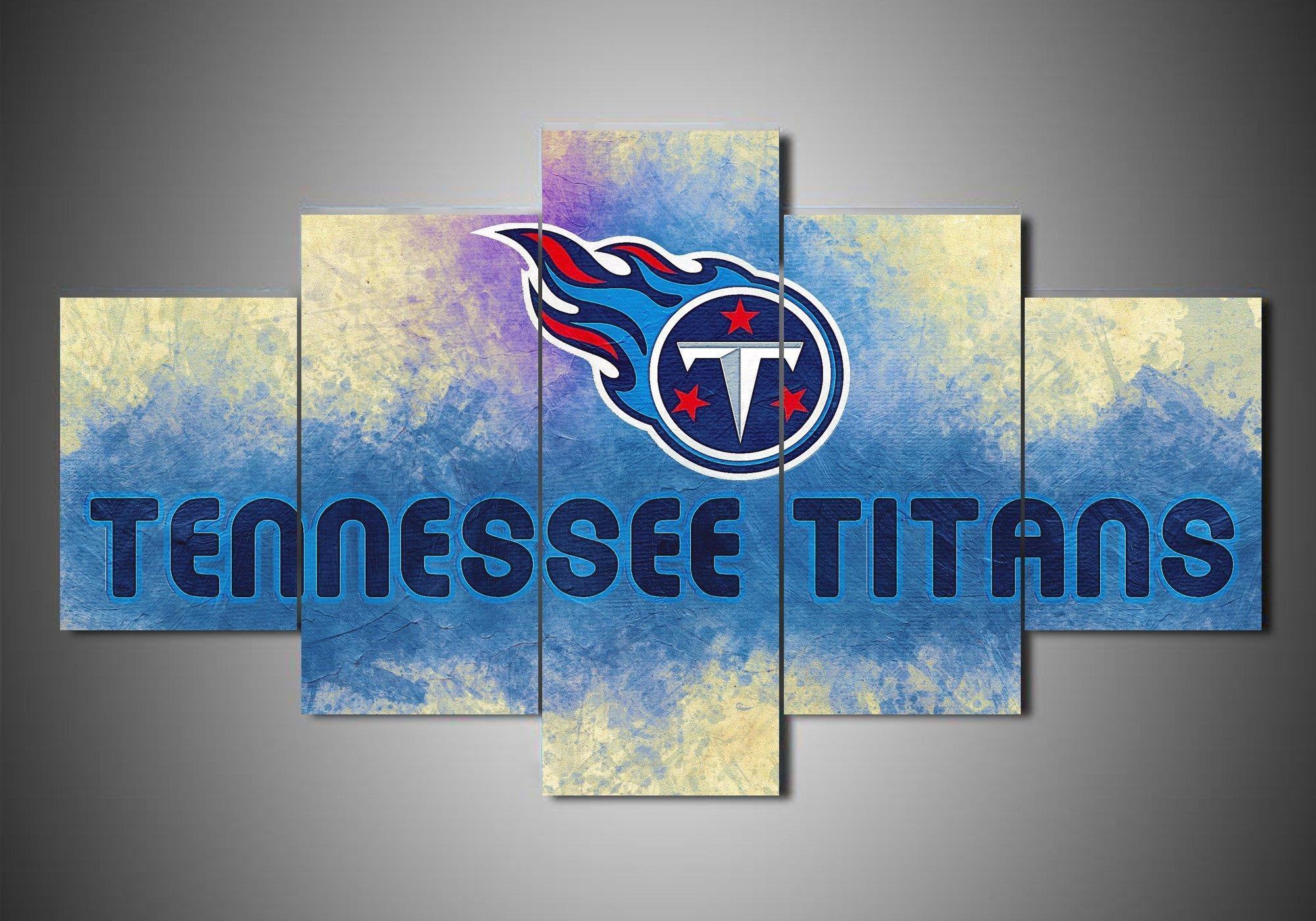 Tennessee Titans Team 1 - Kraftvolle Sport Leinwandbilder Kunstdrucke