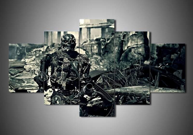 Terminator 7 Movie Leinwandbilder Kunstdrucke  