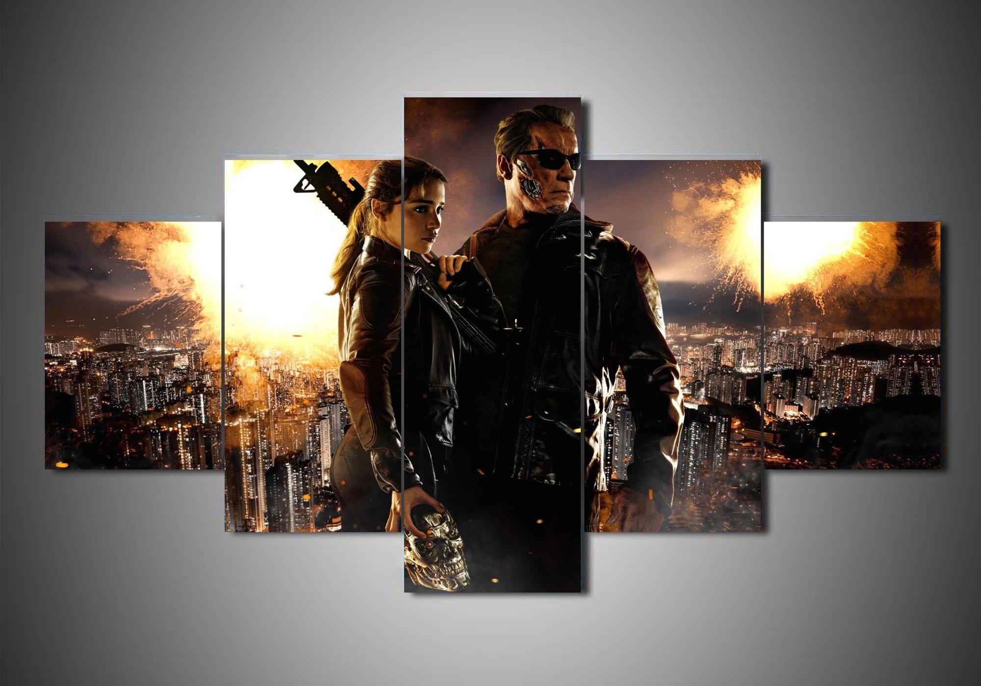Terminator 9 Movie Leinwandbilder Kunstdrucke  