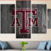 texas a&m college barn rustikale sport leinwandbilder kunstdrucke 2224