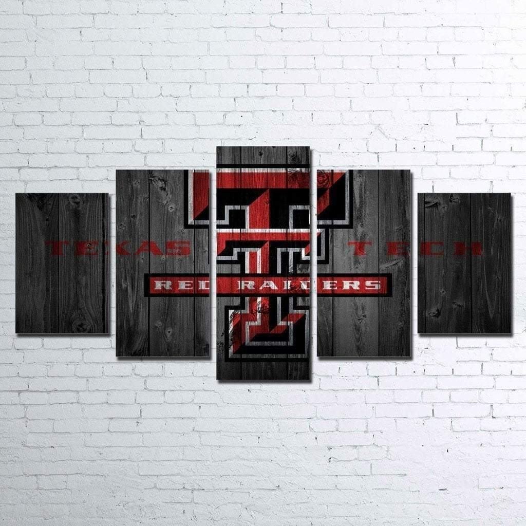 Texas Tech Logo Sport Leinwandbilder Kunstdrucke Rahmen
