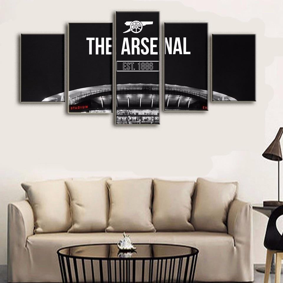 The Arsenal Est 1886 Soccer Leinwandbilder Kunstdrucke  