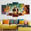 the book of life karikatur leinwandbilder kunstdrucke rahmen 4831