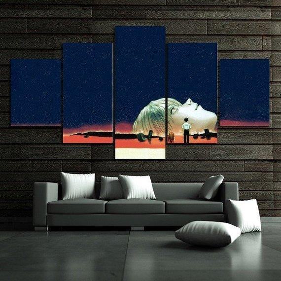 The End Of Evangelion Anime Leinwandbilder Kunstdrucke Rahmen