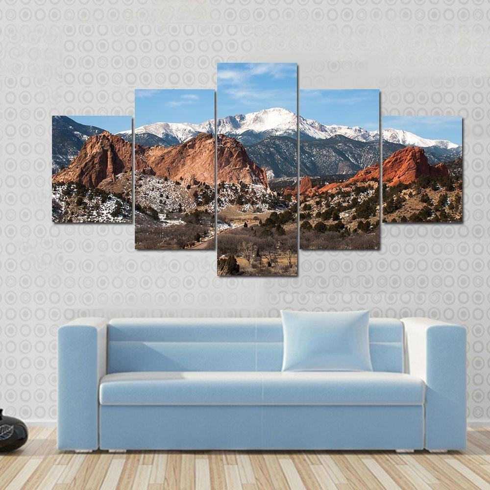 The Garden Of The Gods Park Colorado Nature Leinwandbilder Kunstdrucke  