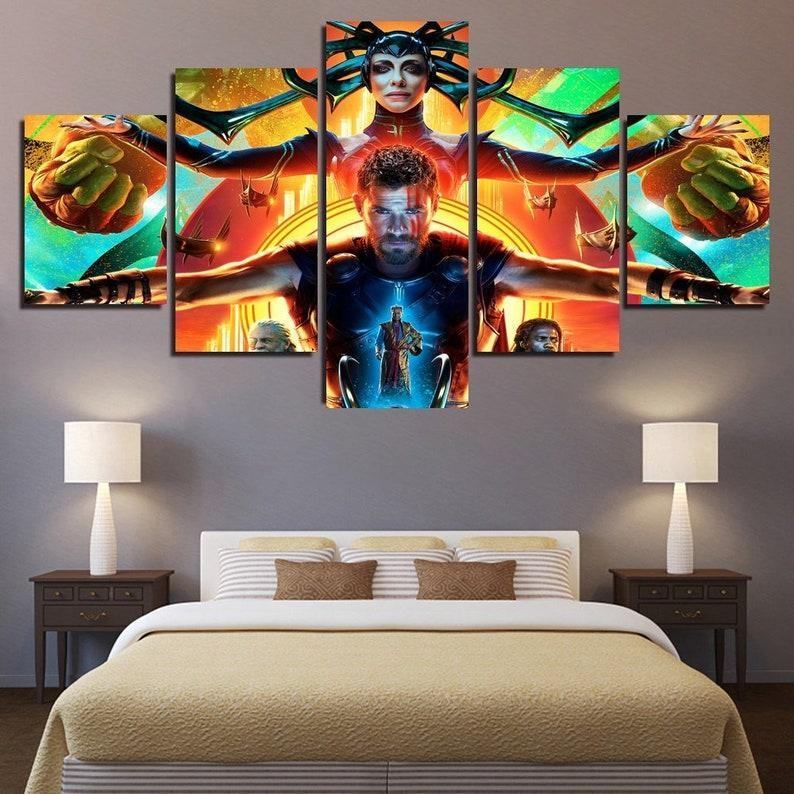 Thor Ragnarok Leinwandbilder Kunstdrucke Rahmen