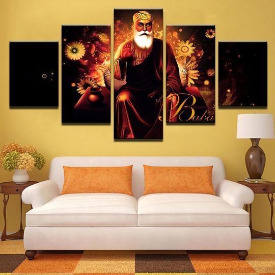 Tibetan Buddhism Guru Nanak Religion Leinwandbilder Kunstdrucke Rahmen