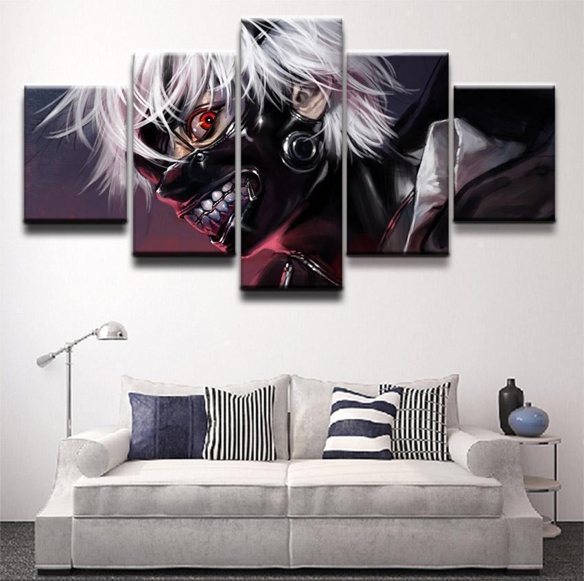 Tokyo Ghoul Ken Kaneki 6 Anime Leinwandbilder Kunstdrucke  