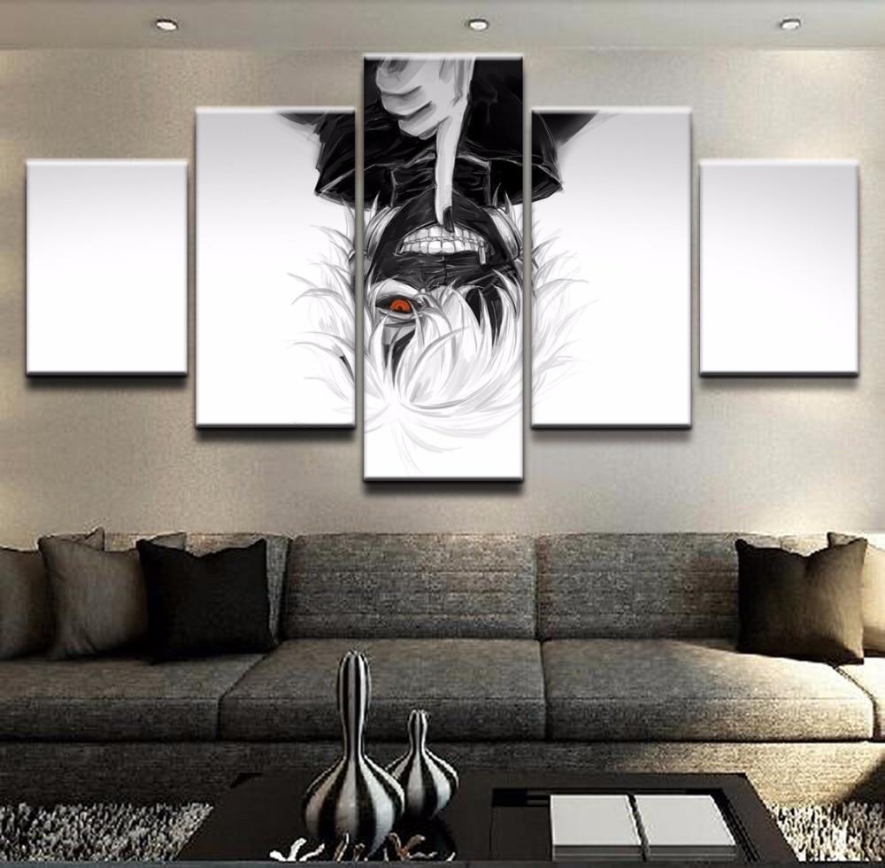 Tokyo Ghoul Ken Kaneki 7 Anime Leinwandbilder Kunstdrucke Rahmen