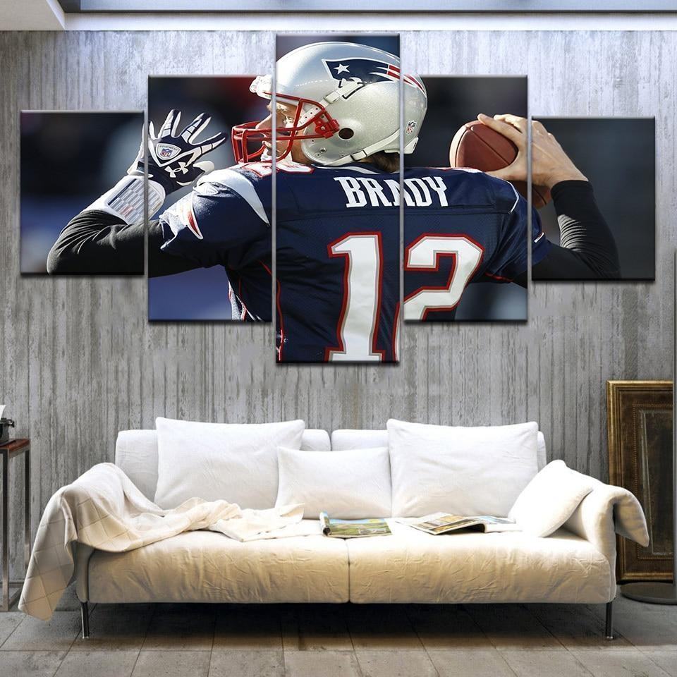 tom brady 2 sport leinwandbilder kunstdrucke 6444