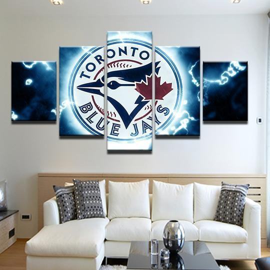 Toronto Blue Jays 4 - Dynamische Sport Leinwandbilder Kunstdrucke