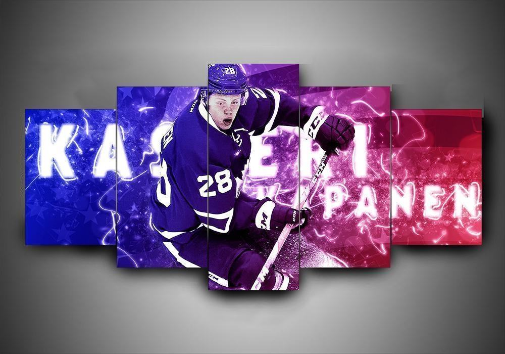 Toronto Maple Leafs Kasperi Kapanen - Legendäre Sport Leinwandbilder Kunstdrucke