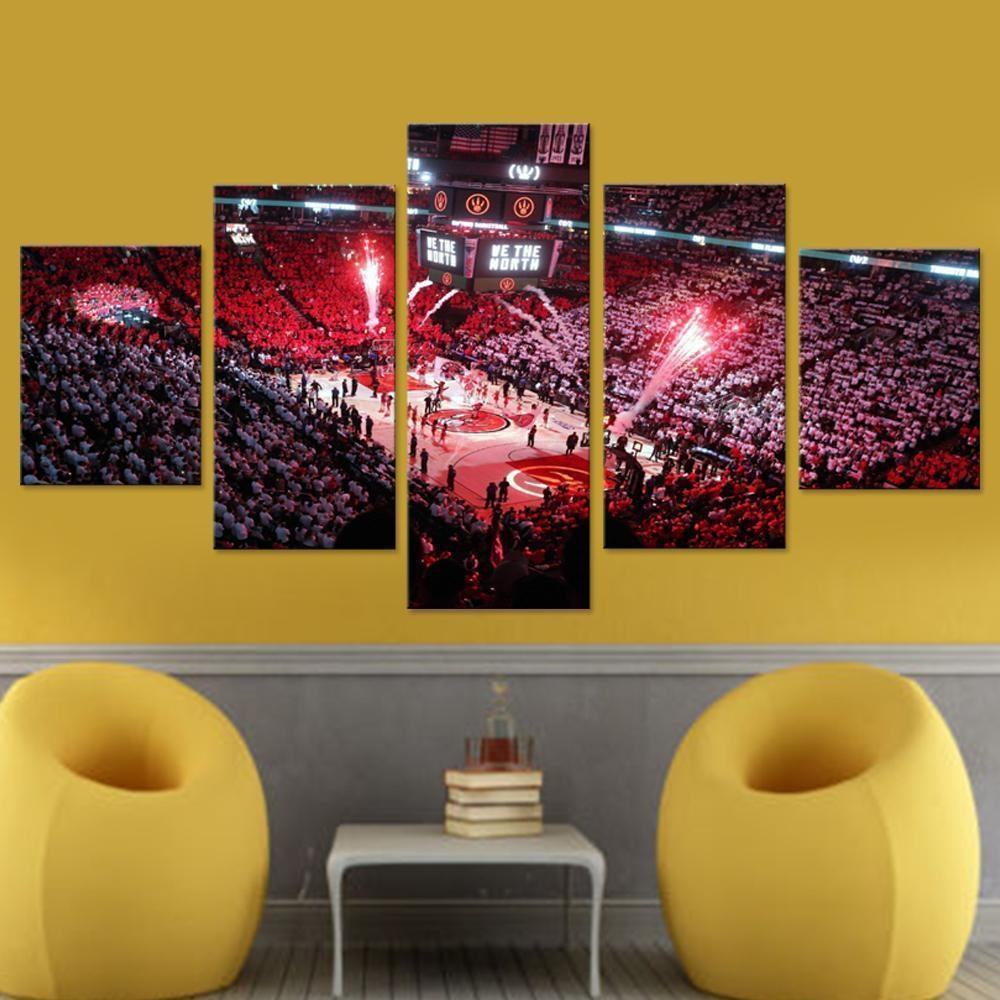 Toronto Raptors Stadium Sport Leinwandbilder Kunstdrucke  