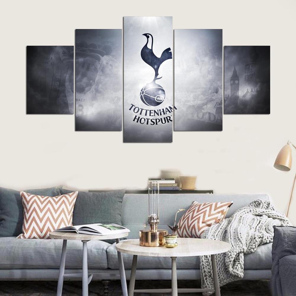 Tottenham Hotspur Logo Soccer Leinwandbilder Kunstdrucke  