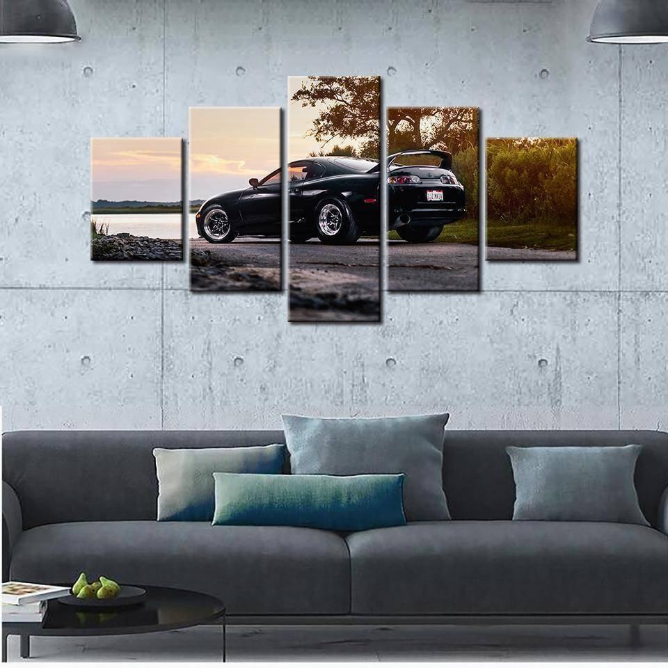 Toyota Supra 2jz Mkiv Leinwandbilder Kunstdrucke Rahmen