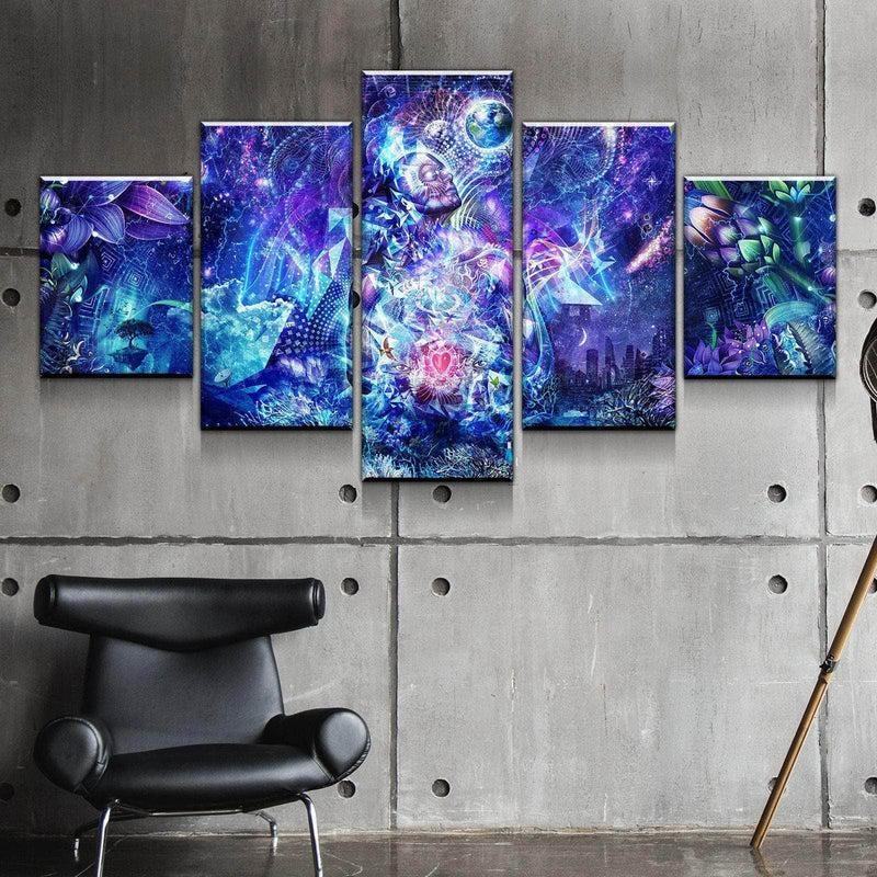 Transzension Leinwandbilder Kunstdrucke Rahmen