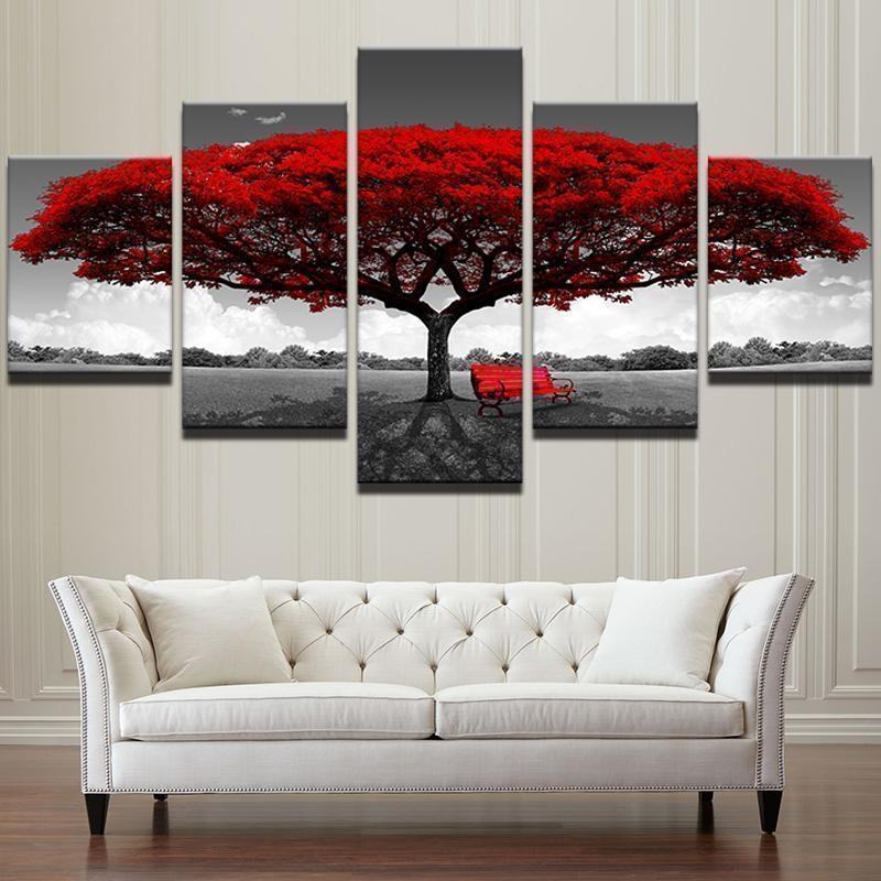 Tree Art Scenery Landscape Nature Leinwandbilder Kunstdrucke Rahmen