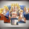 ultra goku anime leinwandbilder kunstdrucke mit rahmen 3694