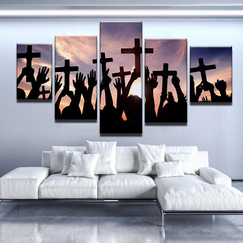 Unity Prayer 1 Religion Leinwandbilder Kunstdrucke Rahmen