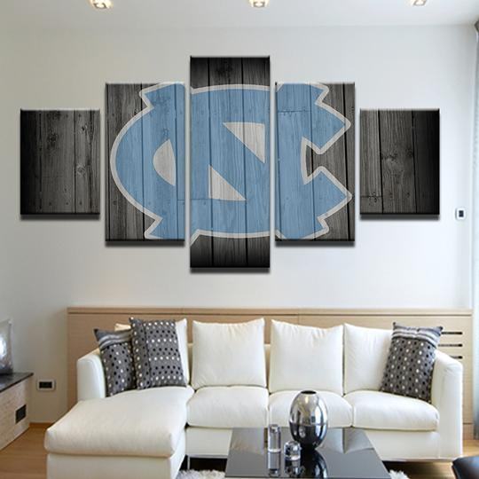 University Of North Carolina Tar Heels Unc Sport Leinwandbilder Kunstdrucke   