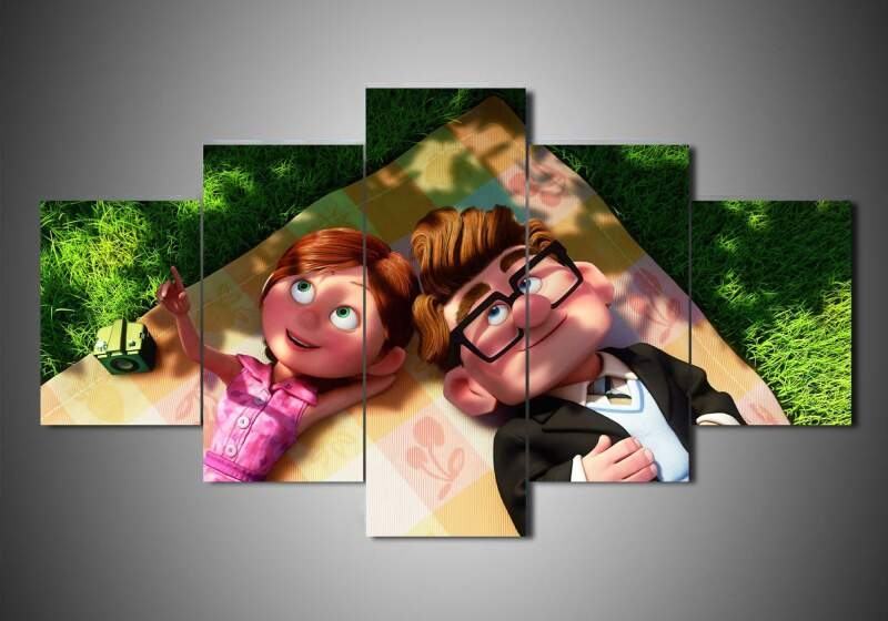 Up Cartoon Leinwandbilder Kunstdrucke  