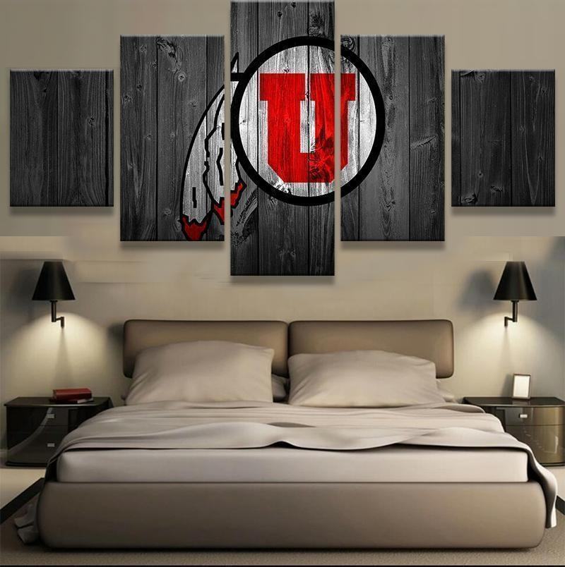 Utah Utes Football College Sport Leinwandbilder Kunstdrucke  