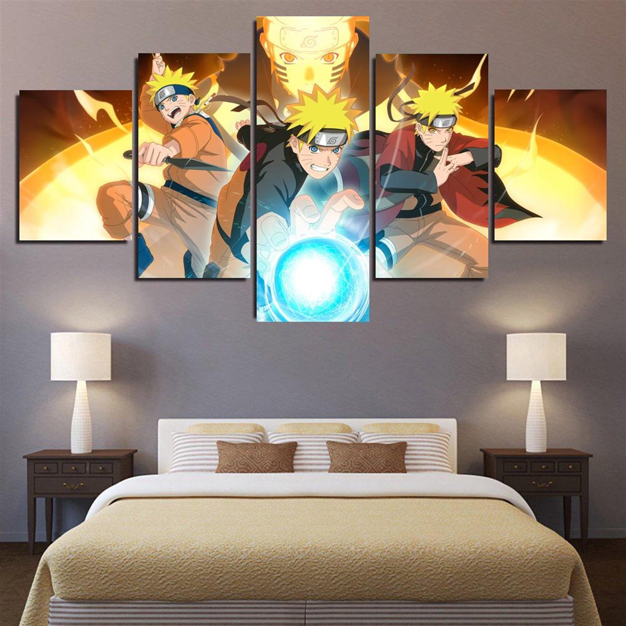 Uzumaki Naruto # 2 Leinwandbilder Kunstdrucke Rahmen