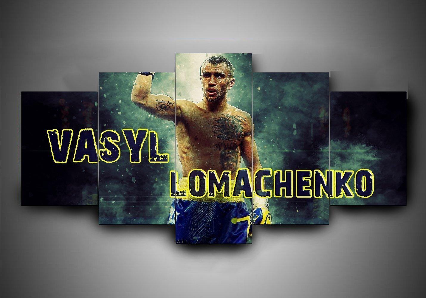Vasyl Lomachenko Boxen Leinwanddruck – Boxkunst für Sammler