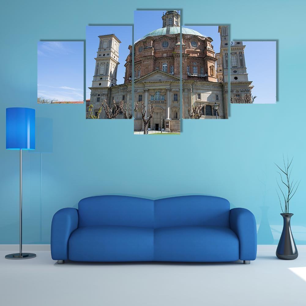 Vicoforte Sanctuary Church In Italy Religion Leinwandbilder Kunstdrucke Rahmen
