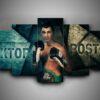 viktor postol boxen leinwanddruck – boxweltmeister kunstwerk 3196