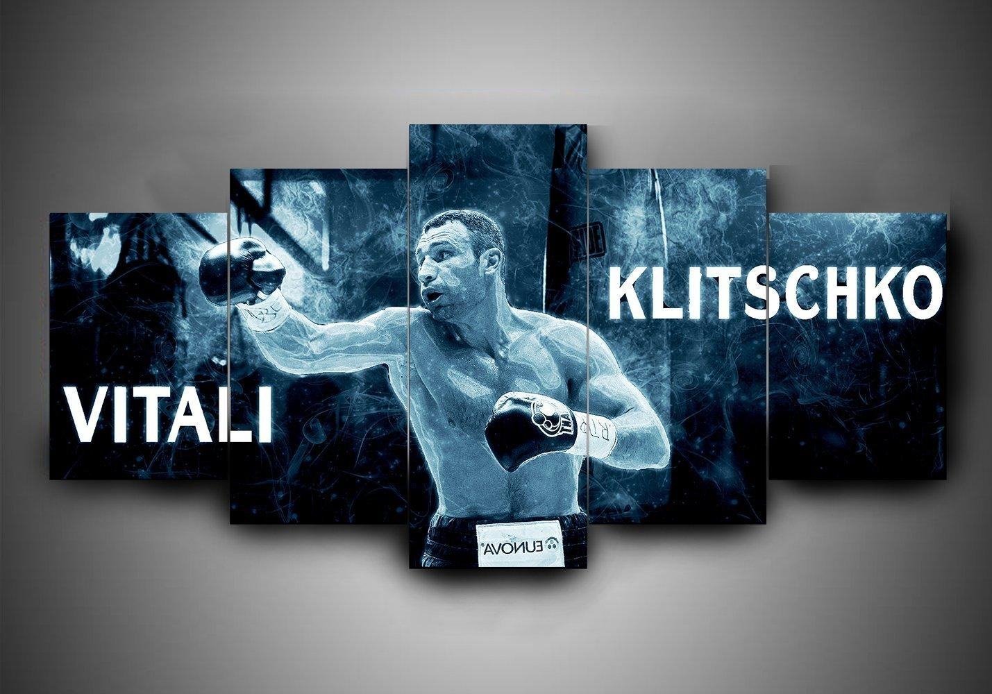 Vitali Klitschko Boxen Leinwanddruck – Boxlegende Kunstbild