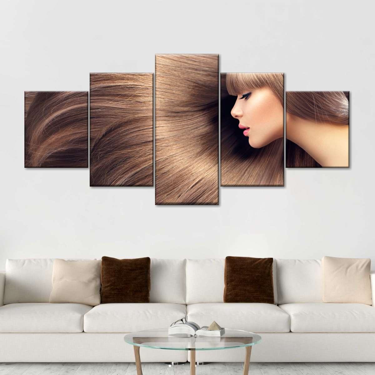 Wallende Haare Leinwandbilder Kunstdrucke Rahmen