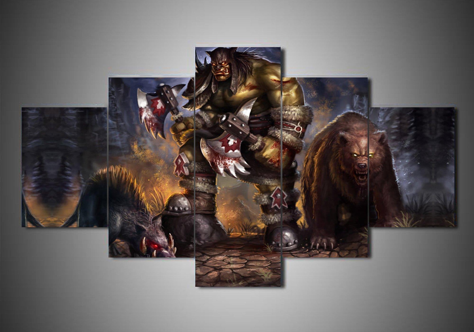 Warcraft Gaming Leinwandbilder Kunstdrucke  