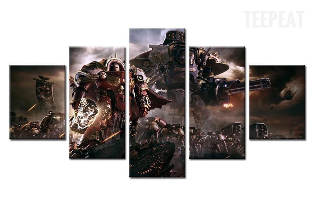 Warhammer 40k Dawn Of War Philippe Boulle Gaming Leinwandbilder Kunstdrucke  