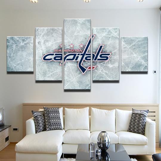 Washington Capitals - Klassische Sport Leinwandbilder Kunstdrucke