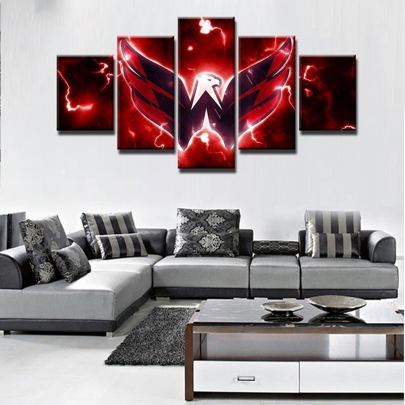 Washington Capitals Hockey 4 Sport Leinwandbilder Kunstdrucke  