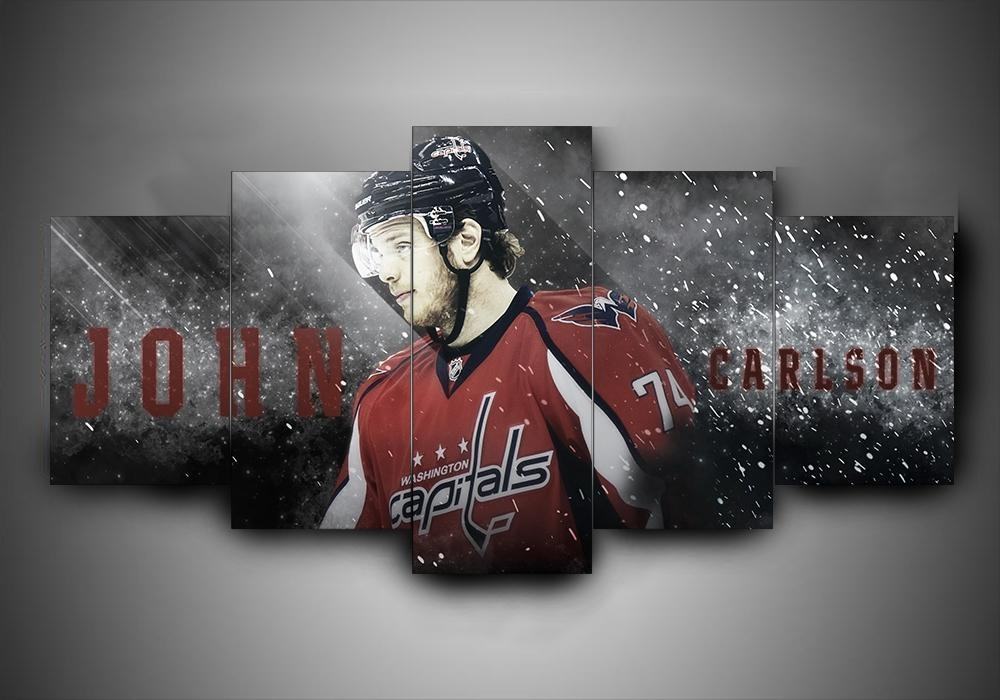 Washington Capitals John Carlson Sport Leinwandbilder Kunstdrucke  