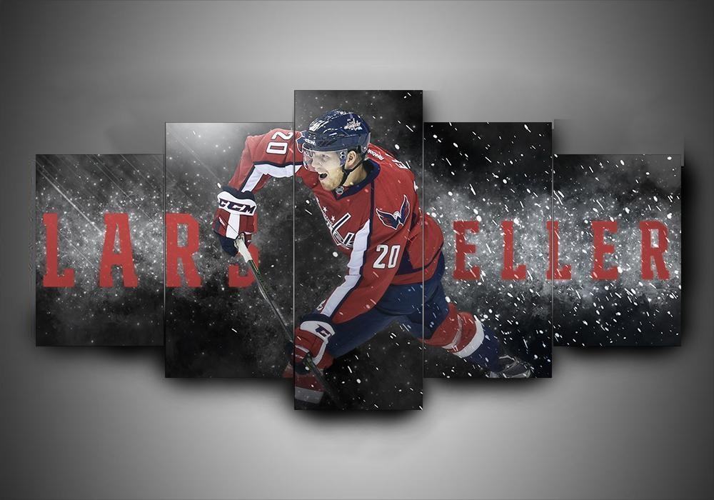 Washington Capitals Lars Eller Sport Leinwandbilder Kunstdrucke  