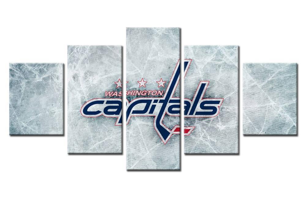 Washington Capitals NHL Team Eisbahn - Ästhetische Sport Leinwandbilder Kunstdrucke