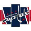 washington capitals nhl team in blau stilvolle sport leinwandbilder kunstdrucke 5872